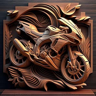 3D мадэль BMW F 800 ST (STL)